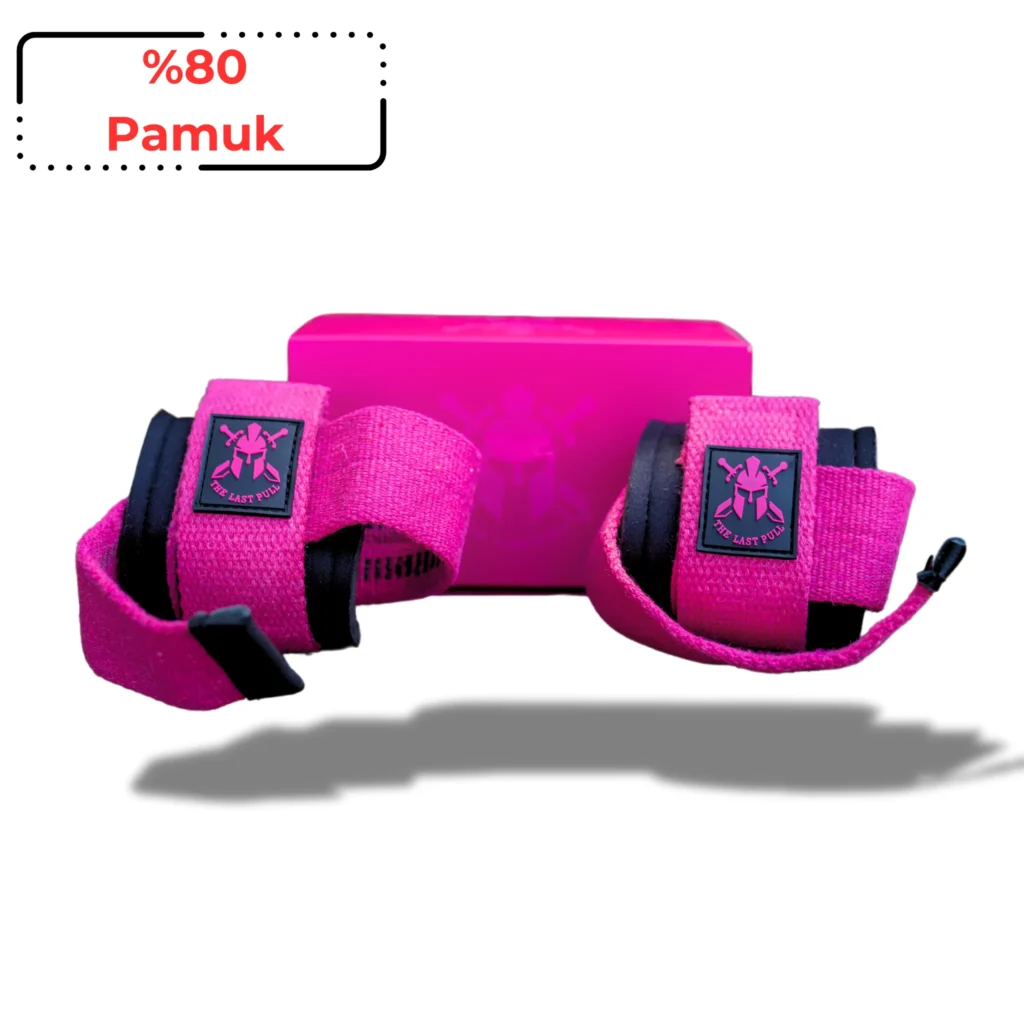 Lifting Straps (Gym Straps) - Pembe - The Last Pull