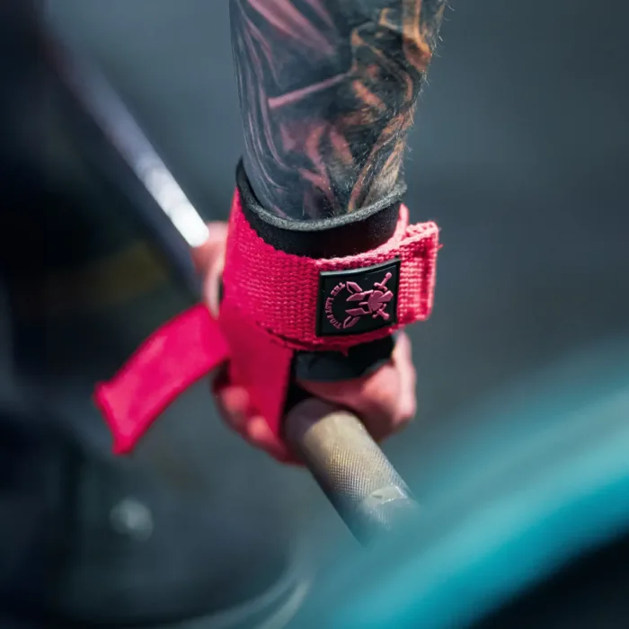 Lifting Straps (Gym Straps) - Pembe - The Last Pull