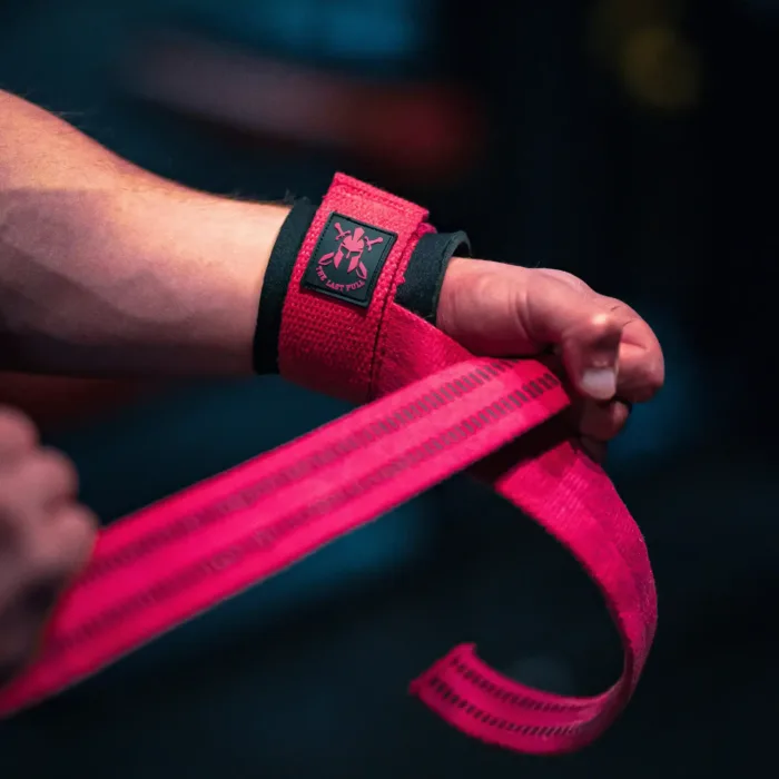 Lifting Straps (Gym Straps) - Pembe - The Last Pull