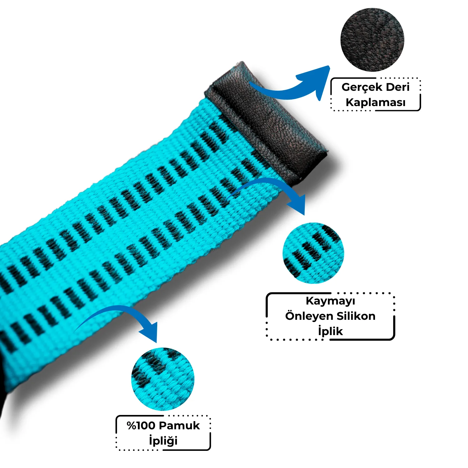 Lifting Straps (Gym Straps) - Karadeniz - The Last Pull