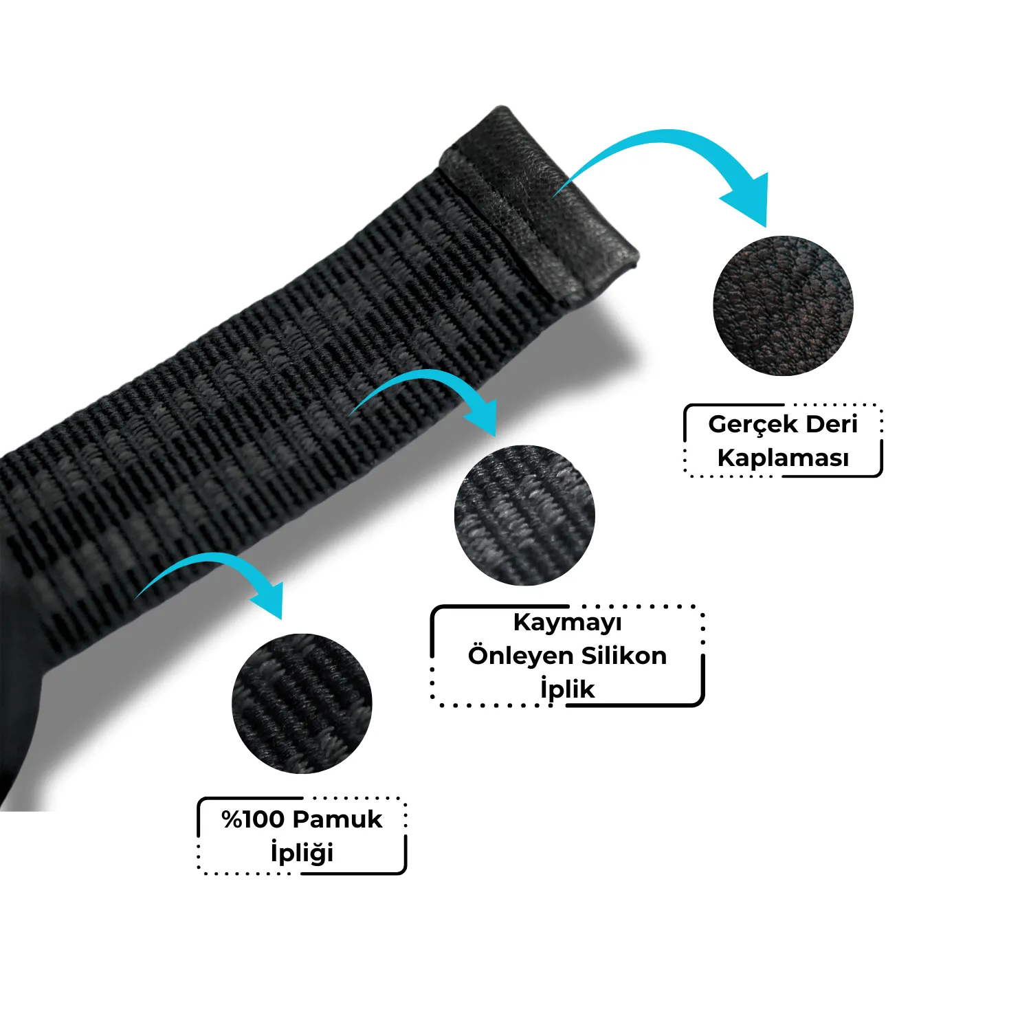 Lifting Straps (Gym Straps) - Obsidyen - The Last Pull