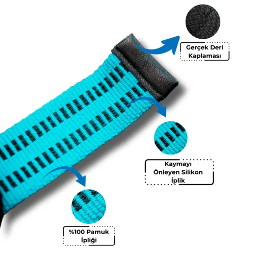 Lifting Straps (Gym Straps) - Okyanus - The Last Pull