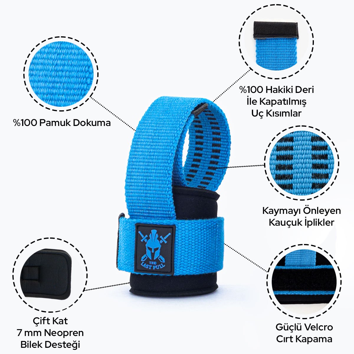 The Last Pull Lifting Straps - Okyanus