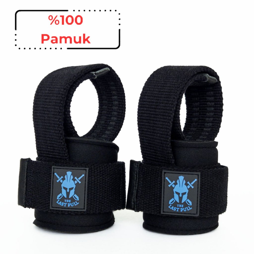 The Last Pull PowerWear Pro Lifting Straps - Obsidyen