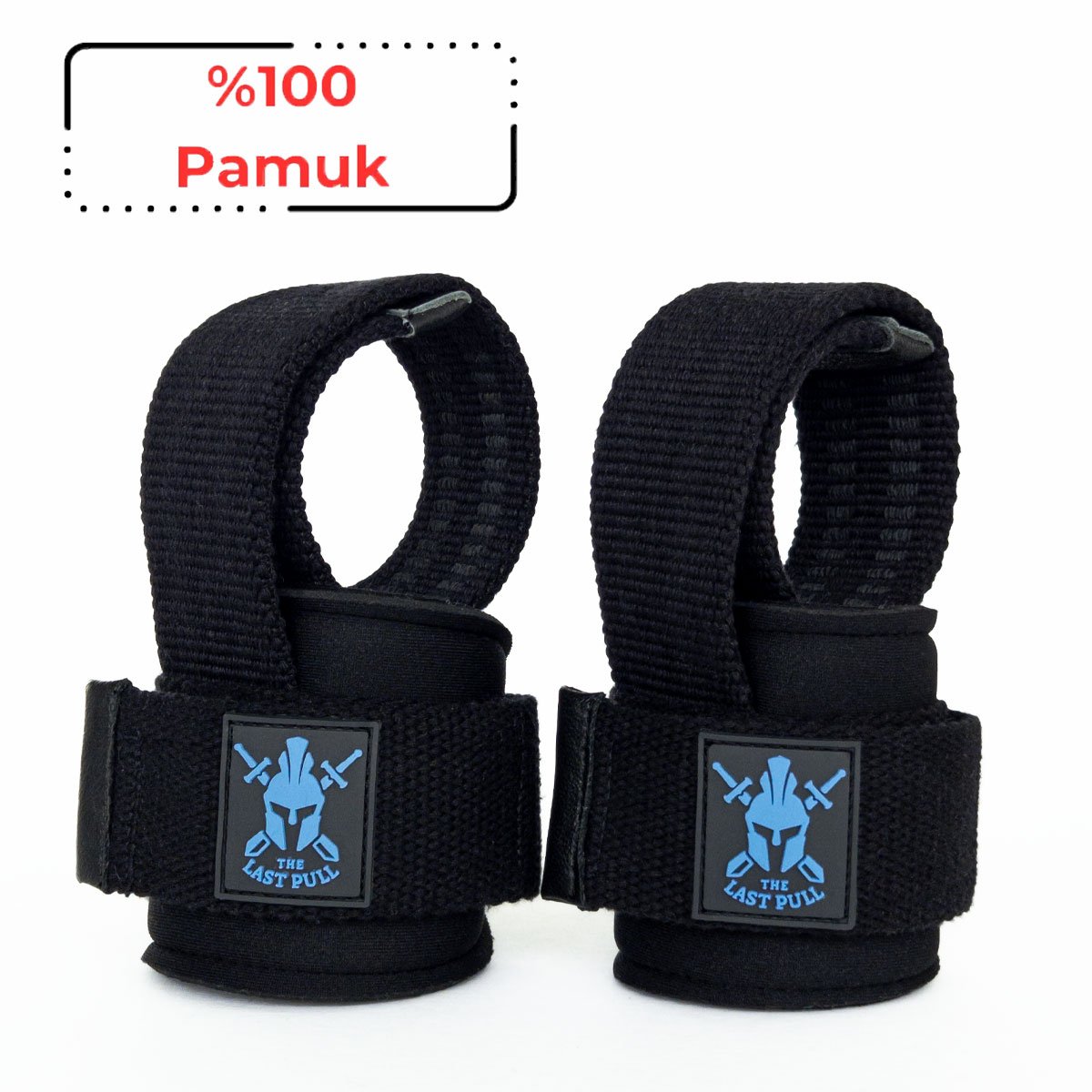 The Last Pull Lifting Straps - Obsidyen