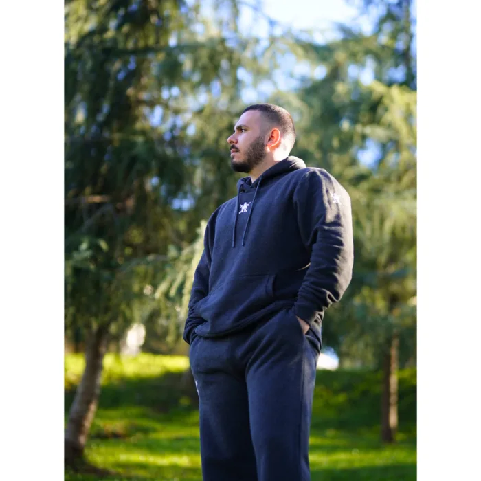 PowerWear Kapüşonlu Sweatshirt - Antrasit - The Last Pull