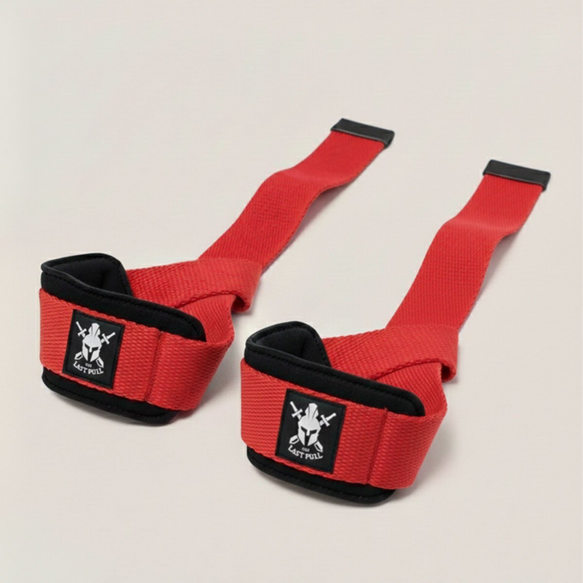 The Last Pull Padded Lifting Straps - Kırmızı