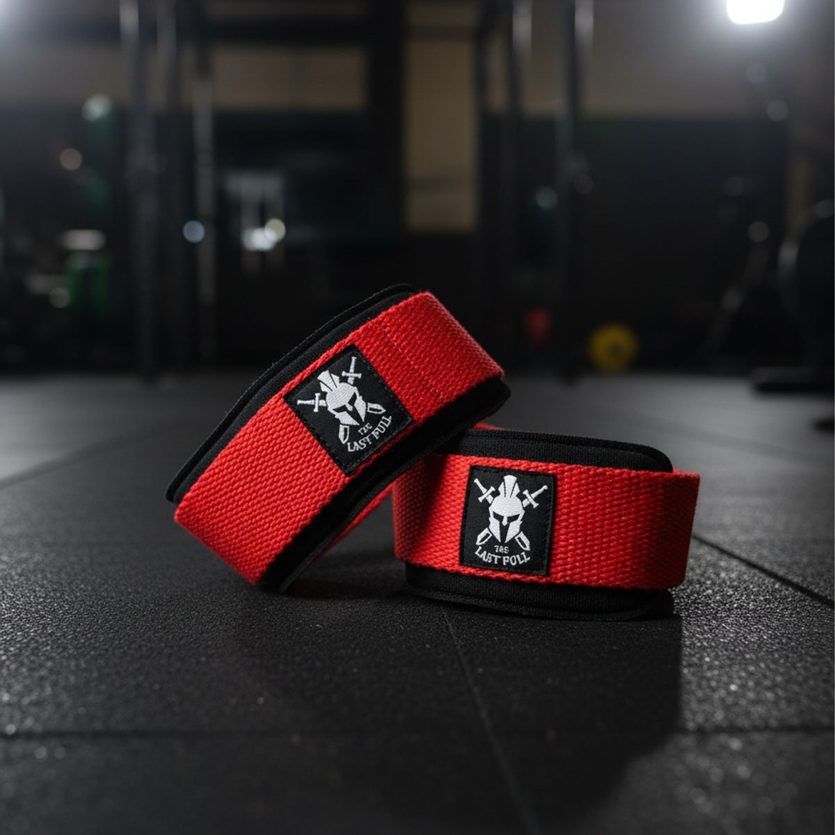 The Last Pull Padded Lifting Straps - Kırmızı