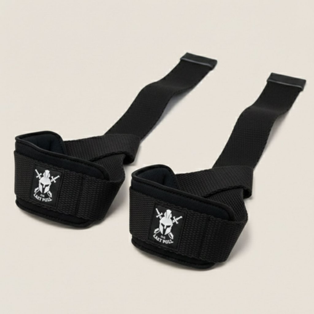 The Last Pull Padded Lifting Straps - Siyah